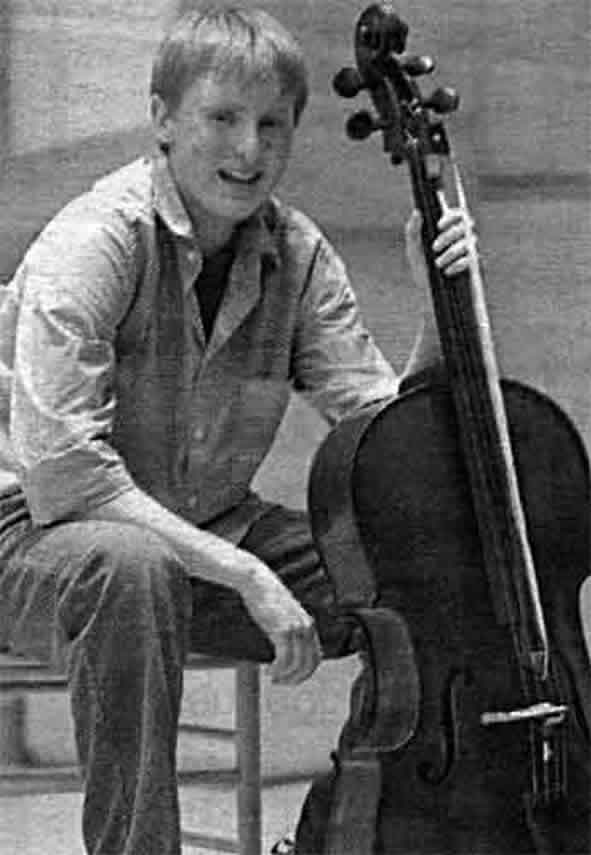 Nicholas Webb, grandson of Rhys and Valmai Webb