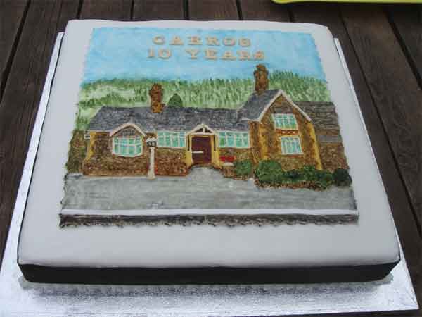 Llangollen Steam Railway cake